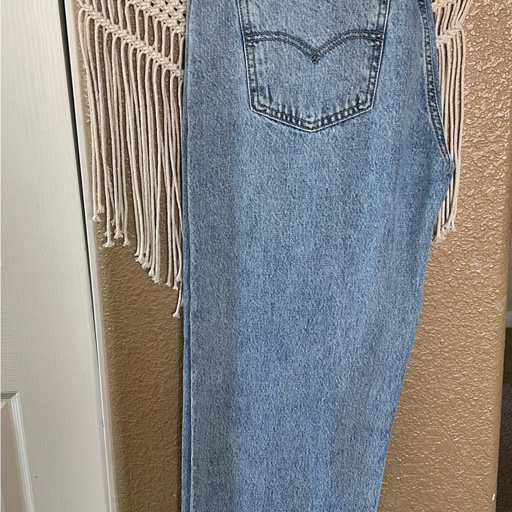 Levi's Light Blue Straight Leg Jeans